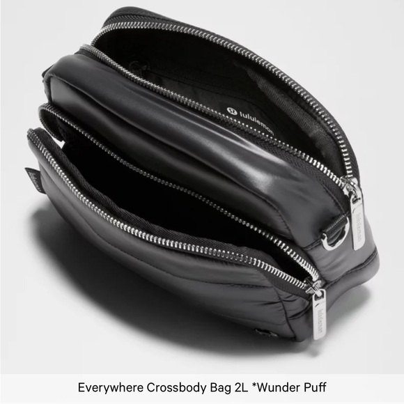 NWT- Everywhere Crossbody- 2L- Black Wanderpuff- W/Crossbody Strap - Picture 7 of 13